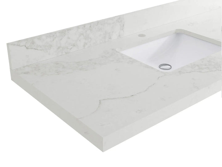 Boston 84 in. W x 22 in. D Double Sink Bathroom Vanity - photo 23