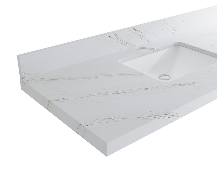Boston 84 in. W x 22 in. D Double Sink Bathroom Vanity - photo 10
