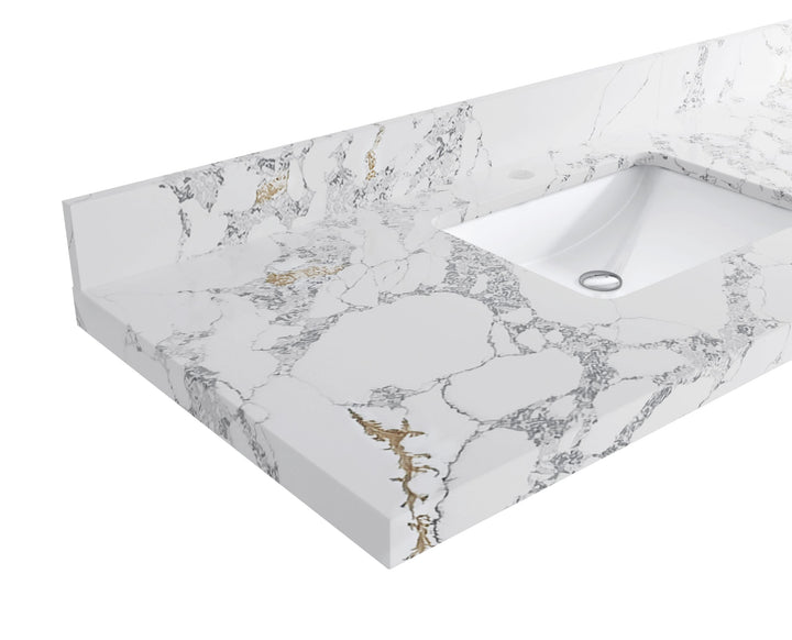 Aberdeen 84 in. W x 22 in. D Double Sink Bathroom Vanity - photo 48