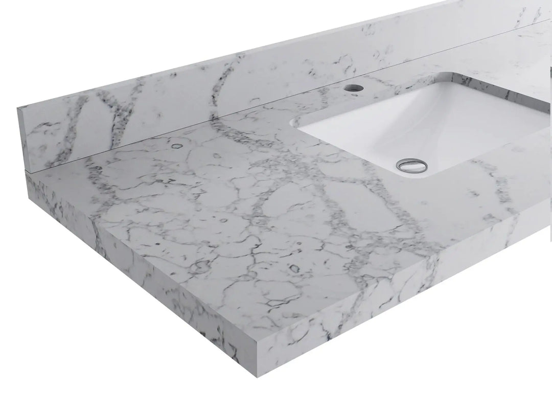 Bathroom Vanity - Venatino Quartz Countertop