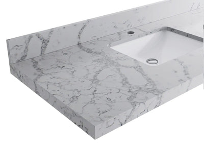 Bathroom Vanity - Venatino Quartz Countertop
