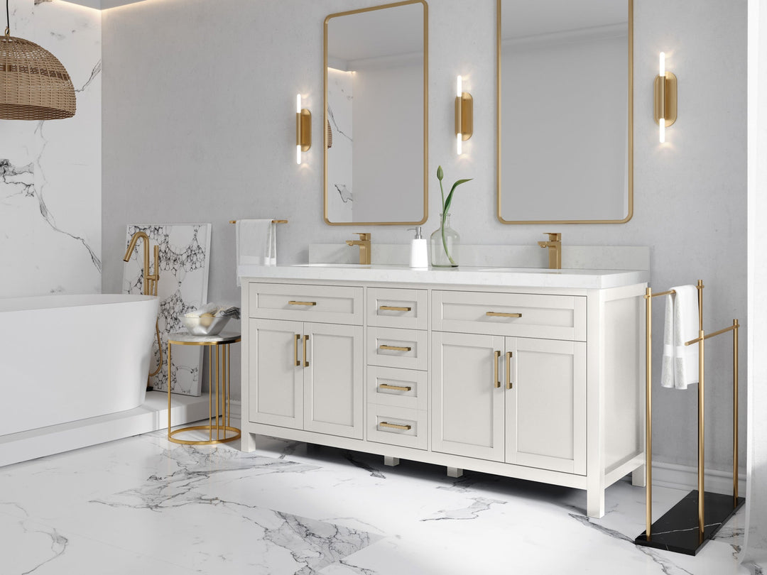Cambridge 72 in. W x 22 in. D Double Sink Bathroom Vanity