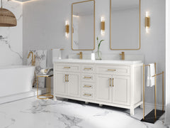 Cambridge 72 in. W x 22 in. D Double Sink Bathroom Vanity - photo 2