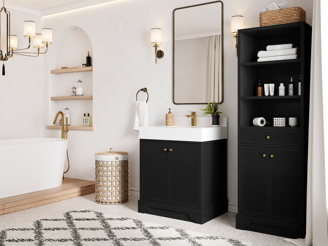 Manhattan 30 in. W x 22 in. D Single Sink Bathroom Vanity