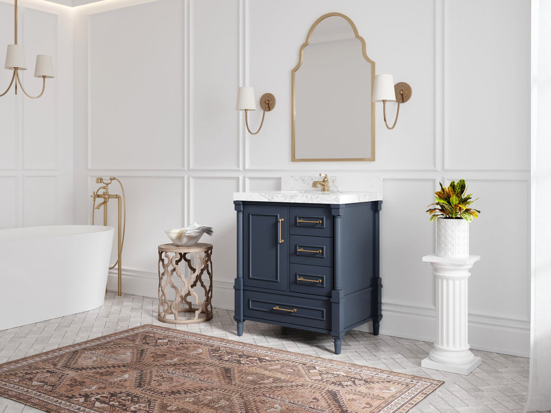 Aberdeen 30 in. W x 22 in. D Single Sink Bathroom Vanity