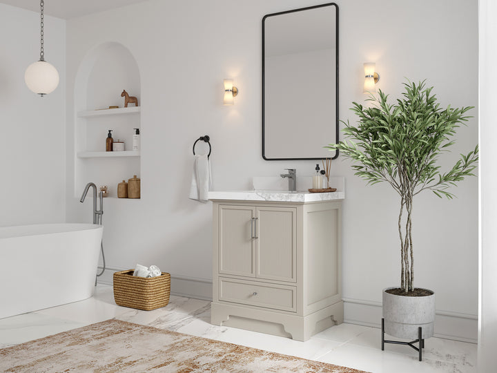Alys 30 in. W x 22 in. D Single Sink Bathroom Vanity - photo 2