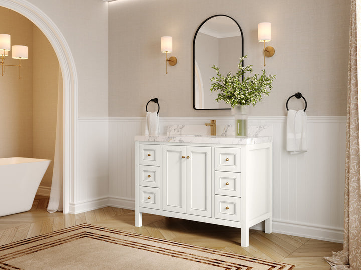 Nashville 48 in. W x 22 in. D Single Sink Bathroom Vanity - photo 2