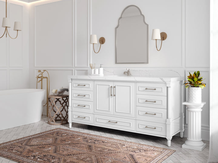Aberdeen 72 in. W x 22 in. D Single Sink Bathroom Vanity - photo 2