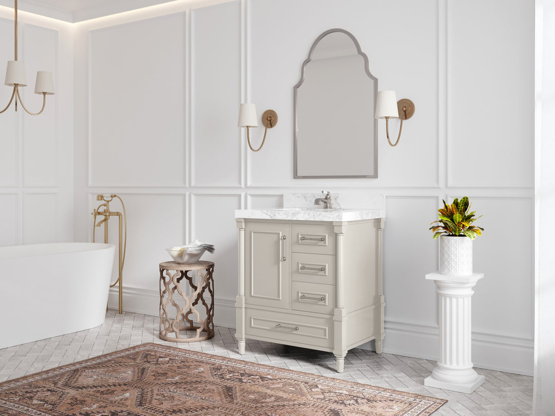 Aberdeen 30 in. W x 22 in. D Single Sink Bathroom Vanity