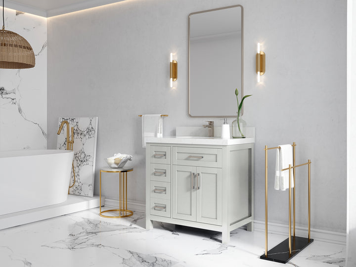 Cambridge 36 in. W x 22 in. D Single Center Sink Bathroom vanity - photo 2