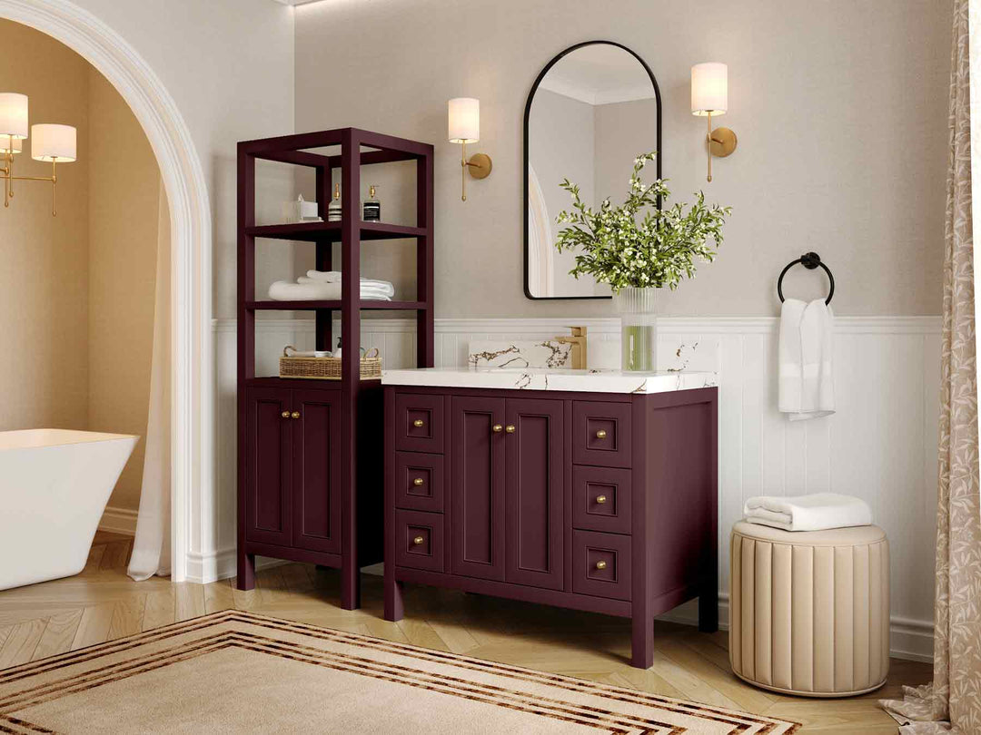 Nashville 42 in. W x 22 in. D Single Sink Bathroom Vanity
