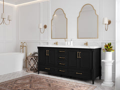 Aberdeen 72 in. W x 22 in. D Double Sink Bathroom Vanity - photo 2
