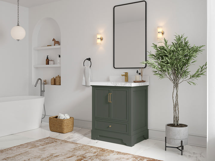 Alys 30 in. W x 22 in. D Single Sink Bathroom Vanity - photo 2