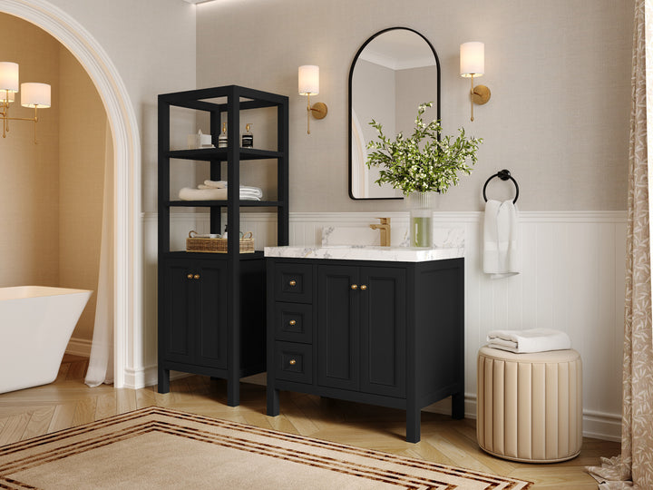 Nashville 36 in. W x 22 in. D Center Sink Bathroom Vanity - photo 2