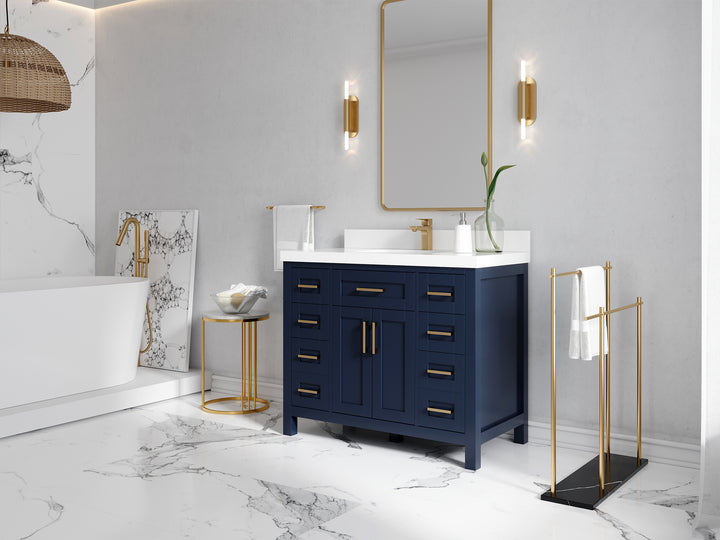 Cambridge 42 in. W x 22 in. D Single Sink Bathroom Vanity - photo 2