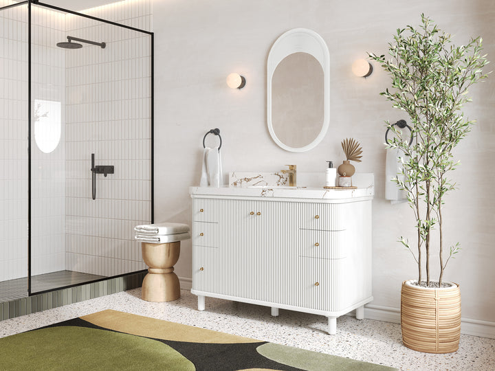 Miami 48 in. W x 22 in. D Single Sink Bathroom Vanity - photo 2