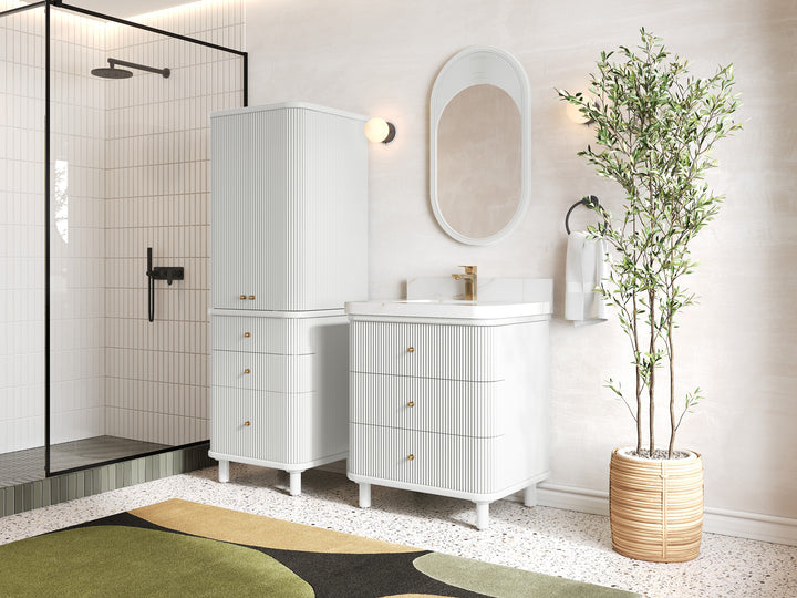 Miami 30 in. W x 22 in. D Single Sink Bathroom Vanity - photo 2