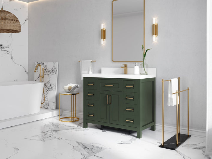 Cambridge 42 in. W x 22 in. D Single Sink Bathroom Vanity - photo 2