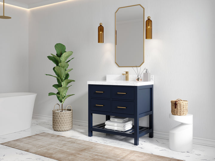 Parker 36 in. W x 22 in. D Single Sink Bathroom Vanity - photo 2