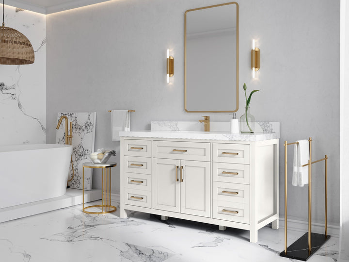 Cambridge 60 in. W x 22 in. D Single Sink Bathroom Vanity - photo 2