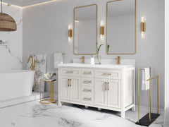 Cambridge 60 in. W x 22 in. D Double Sink Bathroom Vanity - photo 4