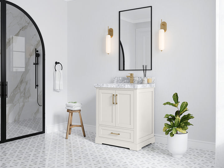 Boston 30 in. W x 22 in. D Single Sink Bathroom Vanity - photo 2