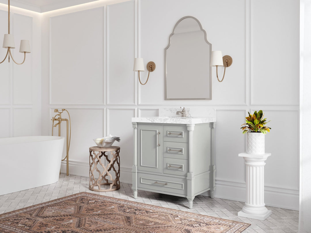 Aberdeen 30 in. W x 22 in. D Single Sink Bathroom Vanity