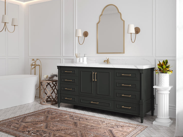 Aberdeen 72 in. W x 22 in. D Single Sink Bathroom Vanity - photo 2
