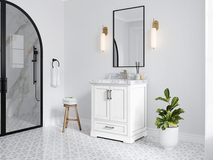 Boston 30 in. W x 22 in. D Single Sink Bathroom Vanity - photo 2