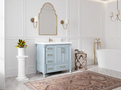 Aberdeen 36 in. W x 22 in. D Center Sink Bathroom vanity - photo 2