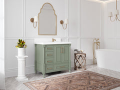 Aberdeen 36 in. W x 22 in. D Right Offset Sink Bathroom Vanity - photo 2