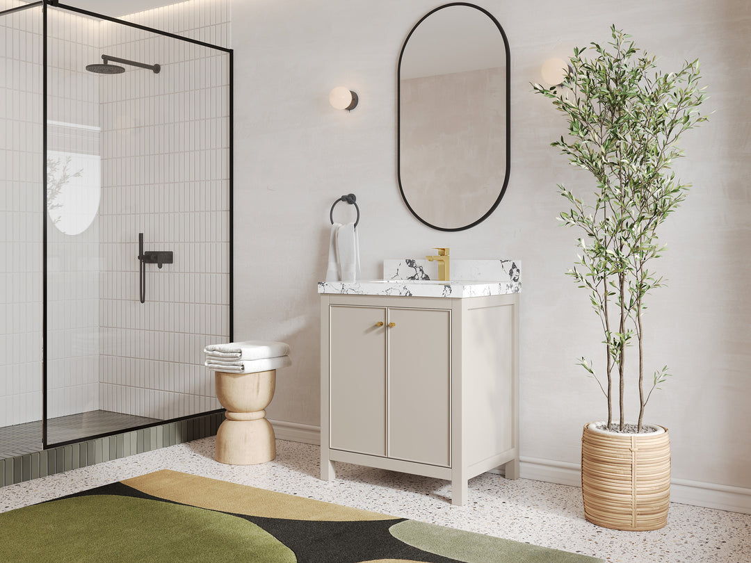 Chicago 30 in. W x 22 in. D Single Sink Bathroom Vanity