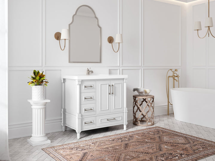 Aberdeen 36 in. W x 22 in. D Center Sink Bathroom vanity - photo 2