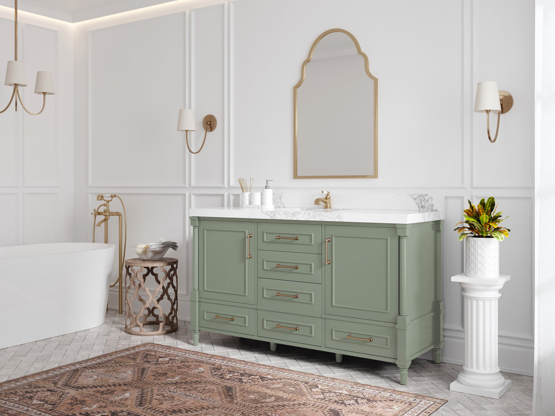 Aberdeen 60 in. W x 22 in. D Single Sink Bathroom Vanity