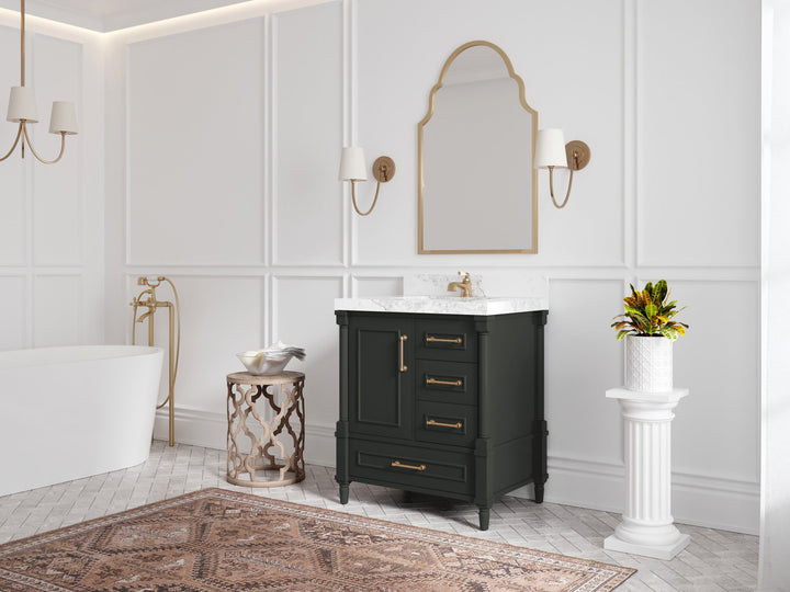 Aberdeen 30 in. W x 22 in. D Single Sink Bathroom Vanity - photo 2