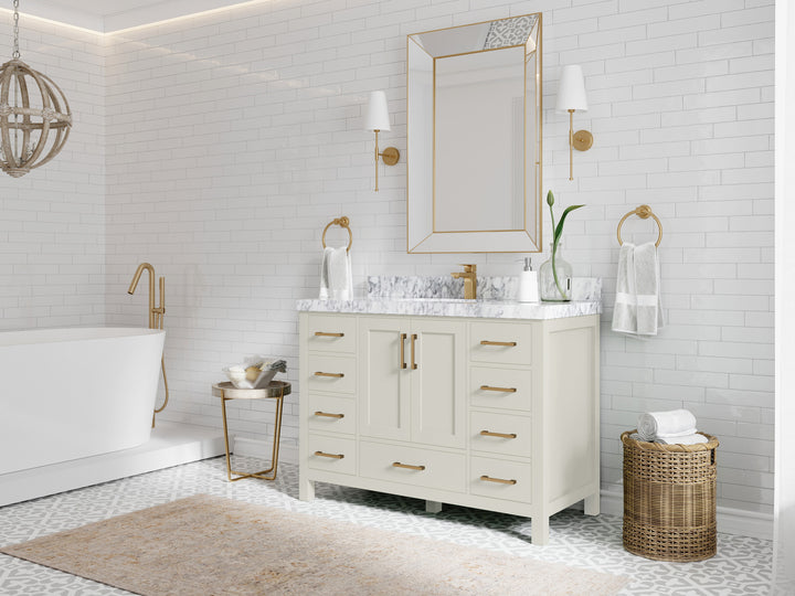Malibu 48 in. W x 22 in. D Single Sink Bathroom Vanity - photo 2