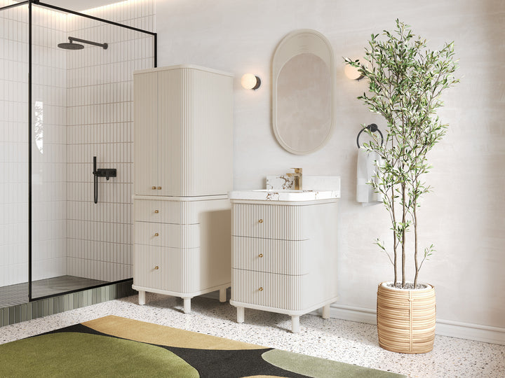 Miami 24 in. W x 22 in. D Single Sink Bathroom Vanity - photo 2