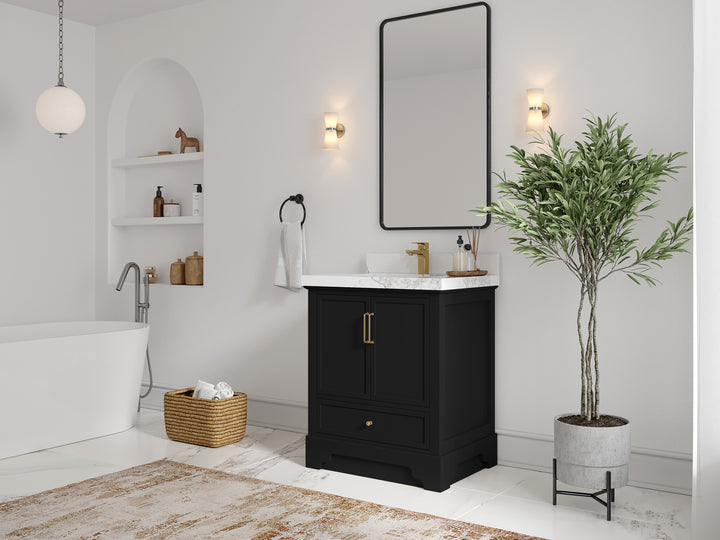 Alys 30 in. W x 22 in. D Single Sink Bathroom Vanity - photo 2
