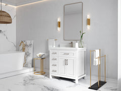 Cambridge 36 in. W x 22 in. D Single Center Sink Bathroom vanity - photo 2