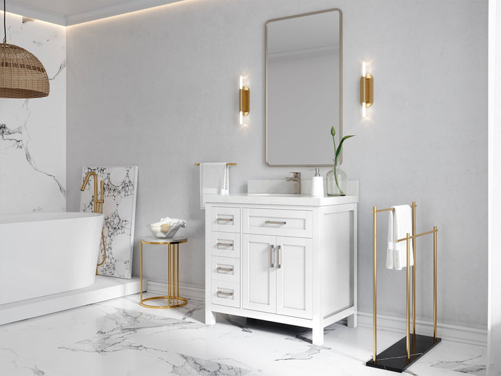 Cambridge 36 in. W x 22 in. D Single Center Sink Bathroom vanity - photo 2