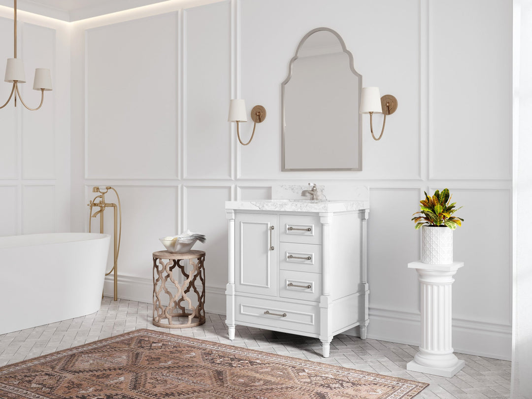 Aberdeen 30 in. W x 22 in. D Single Sink Bathroom Vanity