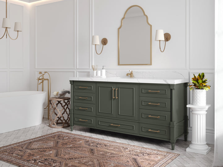 Aberdeen 72 in. W x 22 in. D Single Sink Bathroom Vanity - photo 2