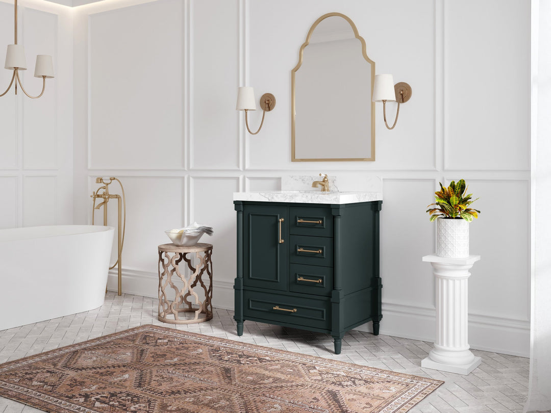 Aberdeen 30 in. W x 22 in. D Single Sink Bathroom Vanity