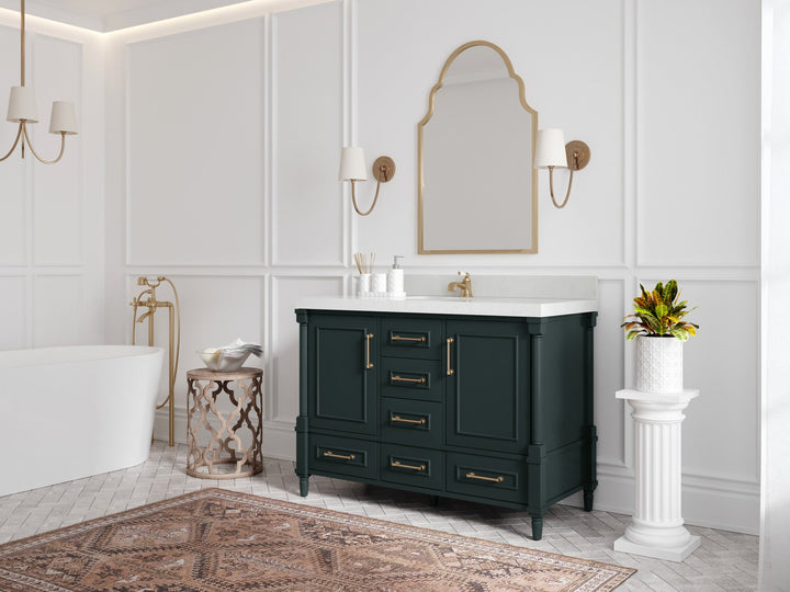 Aberdeen 48 in. W x 22 in. D Single Sink Bathroom Vanity - photo 2