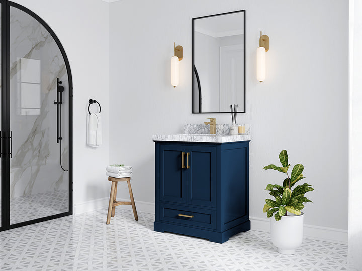Boston 30 in. W x 22 in. D Single Sink Bathroom Vanity - photo 2