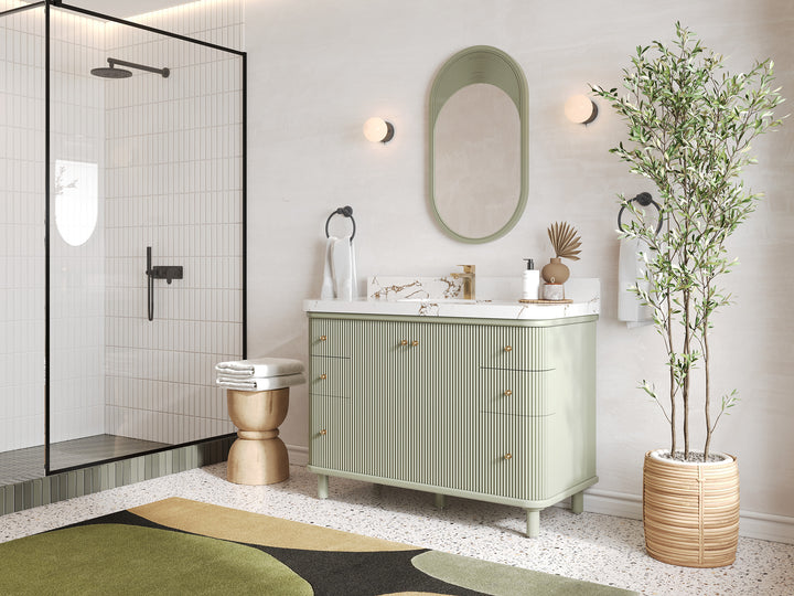 Miami 48 in. W x 22 in. D Single Sink Bathroom Vanity - photo 2