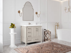 Aberdeen 36 in. W x 22 in. D Center Sink Bathroom Vanity - photo 2