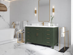 Cambridge 60 in. W x 22 in. D Single Sink Bathroom Vanity - photo 2