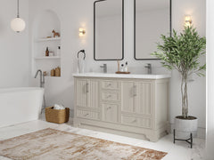 Alys 60 in. W x 22 in. D Double Sink Bathroom Vanity - photo 2