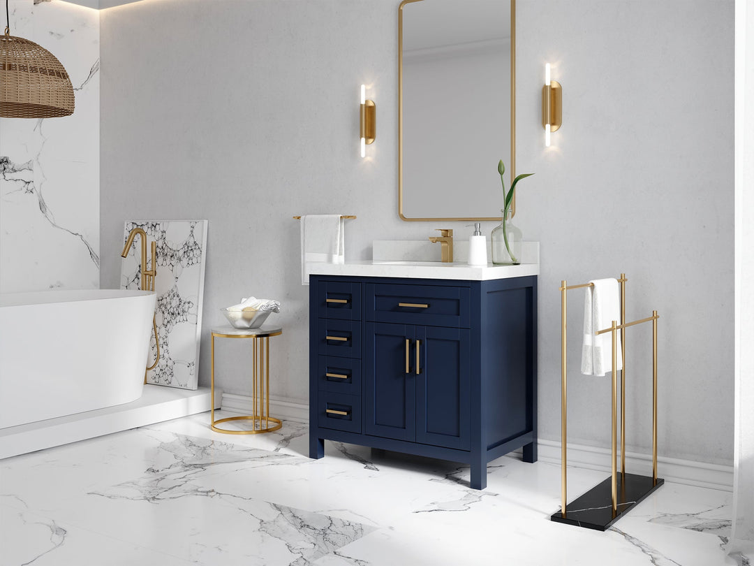 Cambridge 36 in. W x 22 in. D Single Center Sink Bathroom vanity